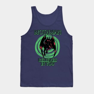 Mothman Believes in You Tank Top